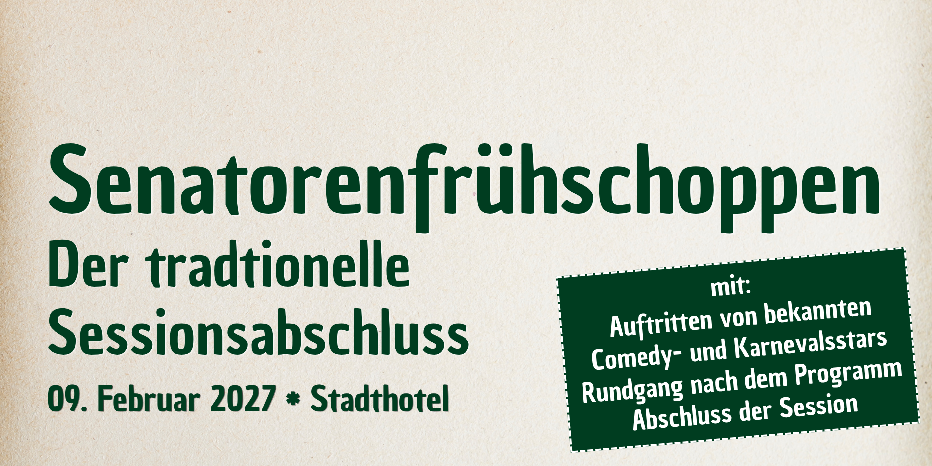 Senatorenfrühschoppen